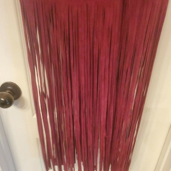 Chelsea & Violet Boho Faux Suede Maxi Dress XS - Picture 5 of 8